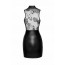 Платье Noir Handmade F241 Short dress with powerwetlook skirt and tulle top, XL - [Фото 6]