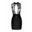 Платье Noir Handmade F241 Short dress with powerwetlook skirt and tulle top, XXL - [Фото 5]