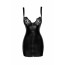Платье с мокрым эффектом Noir Handmade F254 Powerwetlook mini-dress, M - [Фото 6]