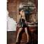 Платье с мокрым эффектом Noir Handmade F291 Powerwetlook dress with double lace-up front, S - [Фото 4]