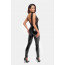 Комбинезон Noir Handmade F298 Libido, XL, под латекс, кружевной верх, чокер, съемные бусы, доступ - [Фото 2]