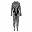 Комбинезон Noir Handmade F299 Enigma, 3XL, кружево, длинный рукав, имитация корсета, доступ - [Фото 5]