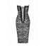 Платье Noir Handmade F301 Catalyst, XXL, black,  миди, кружево, открытые плечи, шнуровка на спине - [Фото 6]
