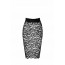 Юбка Noir Handmade F302 Ambivalence, M, black, кружево, длина за колени, шнуровка сзади - [Фото 6]