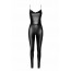 Комбинезон Noir Handmade F306 Mirage, 3XL, под латекс, с доступом, открытая спина, съемный декор - [Фото 5]
