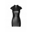 Платье Noir Handmade F309 Fantasy, XL, black, мини, под латекс, короткий рукав, шнуровка сзади - [Фото 4]
