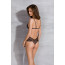 Боди Passion AMBERLY BODY black, L/XL, открытая спина, низ стринги - [Фото 6]