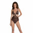 Боди Passion AMBERLY BODY black, S/M, открытая спина, низ стринги - [Фото 1]