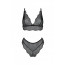 Комплект Passion AMBERLY SET black, L/XL, бралетт и трусики бразилиана - [Фото 3]