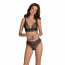 Комплект Passion AMBERLY SET black, L/XL, бралетт и трусики бразилиана - [Фото 1]