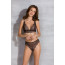 Комплект Passion AMBERLY SET black, XXL/XXXL, бралетт и трусики бразилиана - [Фото 5]