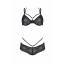 Комплект Passion DROSERA BIKINI black, L/XL, бюстгальтер и трусики-кюлоты - [Фото 3]