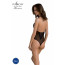 Боди Passion DROSERA BODY black, L/XL, высокие вырезы, верх на завязках - [Фото 2]