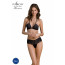 Комплект Passion KERRIA BIKINI black, S/M, бралетт и трусики-бикини - [Фото 1]