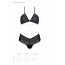 Комплект Passion KERRIA BIKINI black, XXL/XXXL, бралетт и трусики-бикини - [Фото 5]