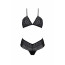 Комплект Passion KERRIA BIKINI black, XXL/XXXL, бралетт и трусики-бикини - [Фото 3]