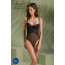 Боди Passion KERRIA BODY black, XXL/XXXL, с высокими вырезами и верхом балконет - [Фото 6]
