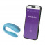 Смарт-вибратор для пар We-Vibe Sync GO Turquoise - [Фото 5]