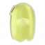 Вакуумный клиторальный стимулятор с вибрацией Satisfyer Glowing Ghost Yellow, светится в темноте - [Фото 3]