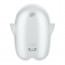 Вакуумный клиторальный стимулятор с вибрацией Satisfyer Glowing Ghost White, светится в темноте - [Фото 5]