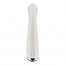 Вибратор с ротацией Satisfyer Spinning G-Spot 1 Beige, плоская площадка для стимуляции точки G - [Фото 4]