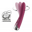 Вибратор точки G с вращением Satisfyer Spinning Vibe 1 Red, 2 мотора - [Фото 1]