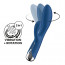 Вибратор-кролик с ротацией Satisfyer Spinning Rabbit 1 Blue, 3 мотора - [Фото 1]
