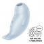 Вакуумный клиторальный стимулятор с вибрацией Satisfyer Seal You Soon, 2 независимых мотора - [Фото 1]
