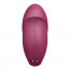 Вибростимулятор-пульсатор Satisfyer Tap & Climax 1 Red, эффект постукивания пальцем, 2 мотора - [Фото 6]