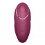 Вибростимулятор-пульсатор Satisfyer Tap & Climax 1 Red, эффект постукивания пальцем, 2 мотора - [Фото 3]