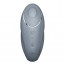 Вибростимулятор-пульсатор Satisfyer Tap & Climax 1 Bluegrey, эффект постукивания пальцем, 2 мотора - [Фото 3]