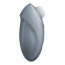 Вибростимулятор-пульсатор Satisfyer Tap & Climax 1 Bluegrey, эффект постукивания пальцем, 2 мотора - [Фото 2]