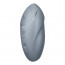 Вибростимулятор-пульсатор Satisfyer Tap & Climax 1 Bluegrey, эффект постукивания пальцем, 2 мотора - [Фото 4]