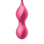 Вагинальные смарт-шарики с вибрацией Satisfyer Love Birds 2 Connect App Red, 86 г, пульт ДУ - [Фото 4]