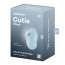 Вакуумный клиторальный стимулятор с вибрацией Satisfyer Cutie Ghost Blue - [Фото 5]