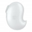 Вакуумный клиторальный стимулятор с вибрацией Satisfyer Cutie Ghost White - [Фото 2]