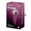 Вакуумный клиторальный стимулятор с вибрацией Satisfyer Pocket Pro 1 Purple - [Фото 5]