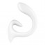 Вагинально-клиторальный вибратор Satisfyer G for Goddess 1 White, 2 мотора - [Фото 2]