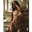 Комплект Obsessive Alissium 2-pcs set, XS/S, кружево, лиф с мягкой чашкой, трусики танга - [Фото 4]