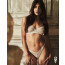 Комплект Obsessive Alissium 2-pcs set, M/L, кружево, лиф с мягкой чашкой, трусики танга - [Фото 3]