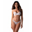 Комплект Obsessive Alissium 2-pcs set, XL/2XL, кружево, лиф с мягкой чашкой, трусики танга - [Фото 1]
