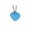 Мини-вибратор «Сердечко» FairyGasm PleasureStone blue, 9 режимов, на шнурке - [Фото 4]