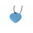 Мини-вибратор «Сердечко» FairyGasm PleasureStone blue, 9 режимов, на шнурке - [Фото 2]