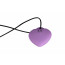 Мини-вибратор «Сердечко» FairyGasm PleasureStone violet, 9 режимов, на шнурке - [Фото 3]