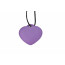 Мини-вибратор «Сердечко» FairyGasm PleasureStone violet, 9 режимов, на шнурке - [Фото 2]