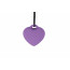Мини-вибратор «Сердечко» FairyGasm PleasureStone violet, 9 режимов, на шнурке - [Фото 4]