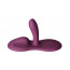 Sit-on-top смарт-вибратор Zalo – Flora Smart Vibrating Pad Velvet Purple, 9 моторов - [Фото 2]