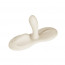 Sit-on-top смарт-вибратор Zalo – Flora Smart Vibrating Pad Ivory White, 9 моторов - [Фото 1]