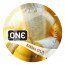 Ароматизированный презерватив ONE FlavorWaves Banana Split, 1 шт, желтый, запах бананового десерта - [Фото 1]