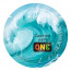 Презерватив ONE Color Sensations - Catch the perfect ONE (Aqua) 1 шт - [Фото 1]